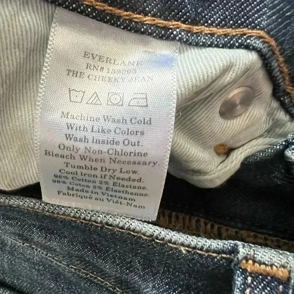 Everlane The Cheeky® Crop Jean Women’s Sz 28 - Picture 4 of 5